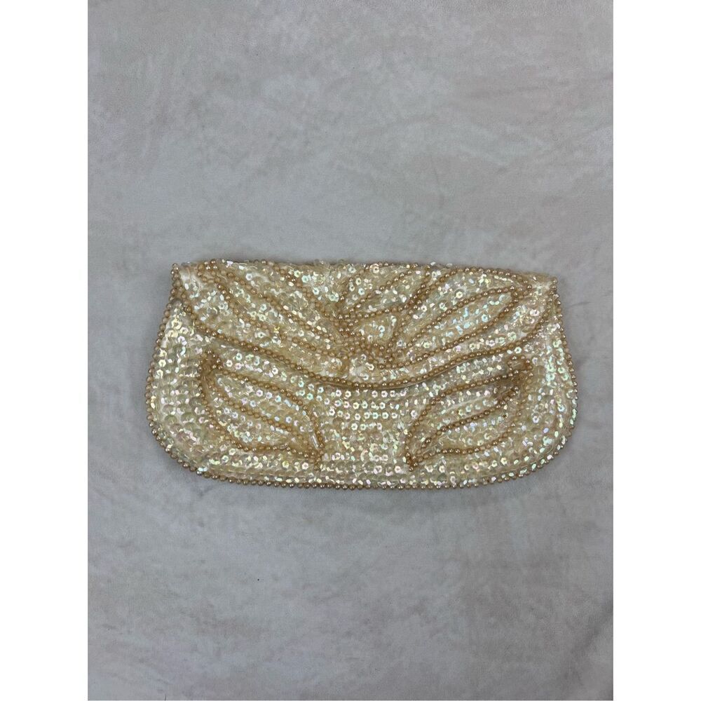 Vintage 1960s Beaded Clutch